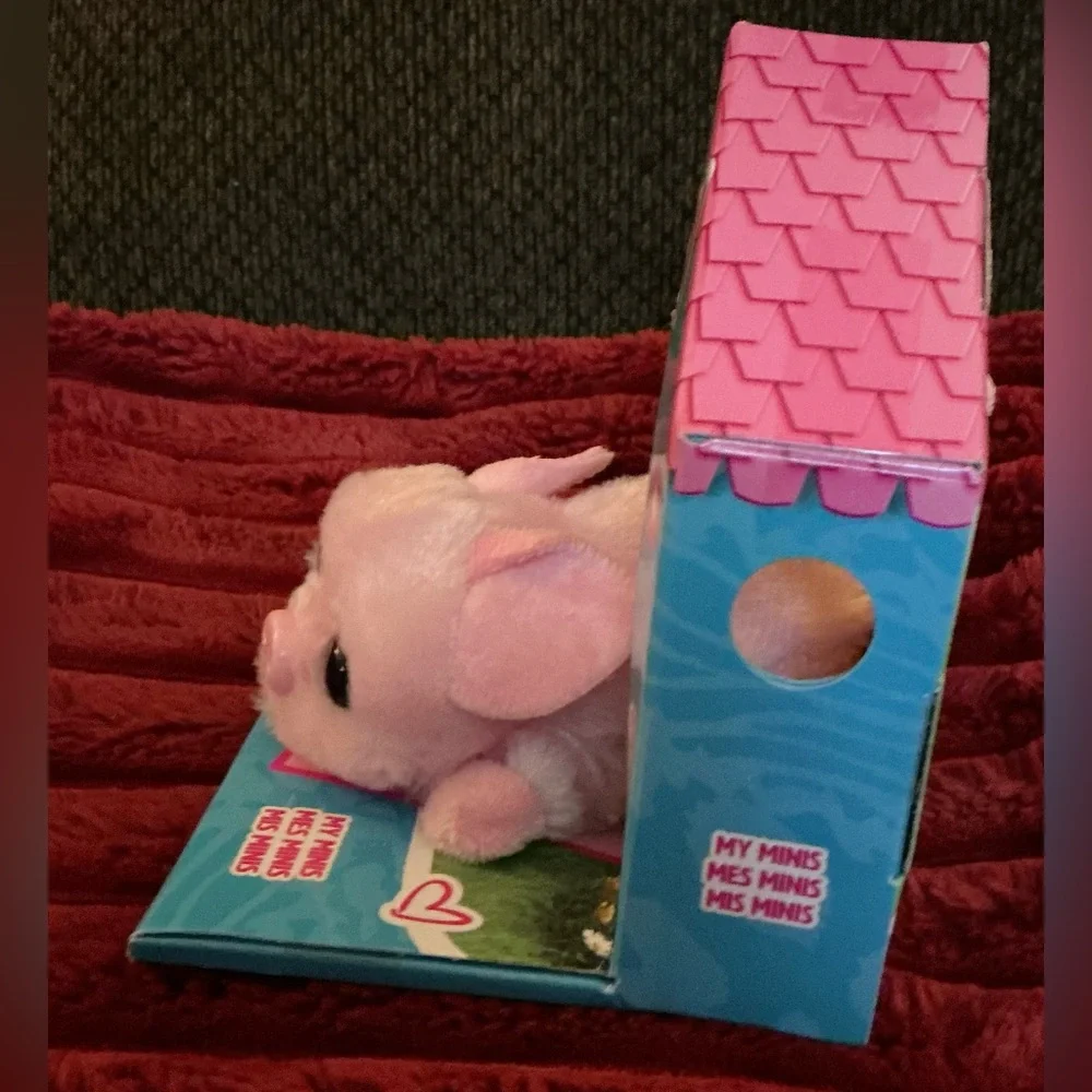 Hasbro FurReal Pink Plush Piglet Play Pet